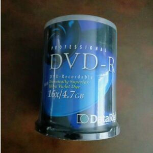 NEW DATARIGHT Professional Grade 100 CD-R DVD-R RECORDABLE MEDIA DISCS 16x/4.7GB